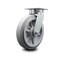 Service Caster 8 Inch Kingpinless Thermoplastic Rubber Wheel Swivel Top Plate Caster SCC SCC-KP30S820-TPRRF - alternate 3